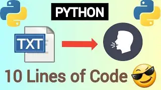 How to Convert Text to Speech in Python | Text to Speech Conversion using python