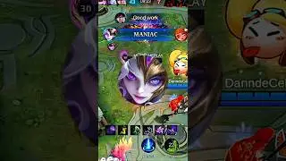 Maniac😱 Obsidia MLBB #shortviral  #mobilelegends #mlbbshorts #obsidian