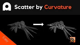 All About Scattering - 007 -Scatter By Curvature - Houdini Tutorial - Beginners