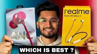 Boat rockerz 255 anc vs Realme buds wireless 3 ⚡️Best neckband under 2000 🔥