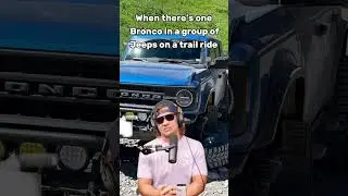 Jeeps will always be King on the trail #Meme #CapCut #fyp #jeep #4x4 #offroad #funny #Bronco #short