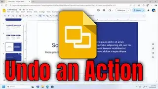 Как отменить действие в презентации Google Slide [Руководство]