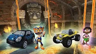 Beach Buggy Racing - episode 2 - Aquarius Stampede, Leilani drive angry!