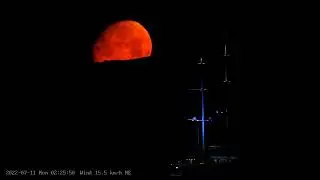 Moonset 11.07.2022.