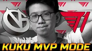 KUKU MVP MODE OF T1 - T1 VS VG GAME 1 TI10 LOWER BRACKET