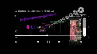 Number 0 to 1 Octoquinquagintillion with sound