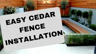 One Stop Fencing Vancouver BC - Cedar Fence Build