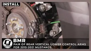 2015-2023 Mustang Install | BMR Rear Vertical Lower Control Arms