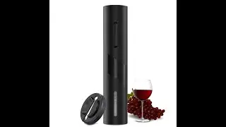 COKUNST Electric Wine Opener, Battery Operated Wine Bottle Openers with Foil Cutter