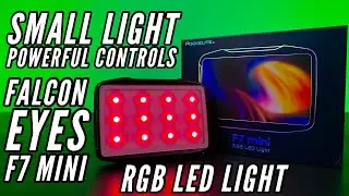 A Little Light With A Lot Of Control Falcon Eyes Pocketlite F7 Mini LED RGB Light TodayIFeelLike