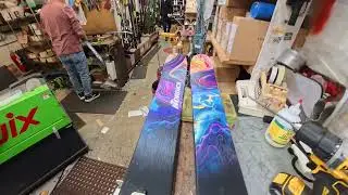 Mounting the Nordica Unleashed 98 CA | 26–27 Topsheet at Pedigree Ski Shop