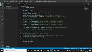 Tutorial GUI Python Tkinter : Multiple Page Part 1