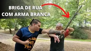 COMO SE DEFENDER DE UM ATAQUE SURPRESA COM ARMA BRANCA Aula de Defesa Pessoal Técnicas de Kung Fu