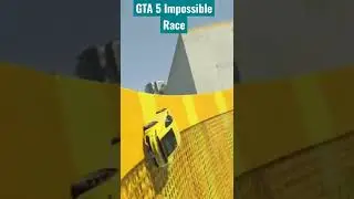 Impossible Parkour Challenge in GTA V #shorts #gta5 #impossible