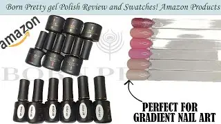 Amazon Product Review|| Gel Nails At Home||  @BORN PRETTY  Products Review