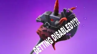 Fortnite ThunderCrash Pickaxe Getting Disabled??