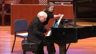 Richard Goode, pianist - Beethoven Sonata No. 31 in A-flat, Op 110, Mvt. 4