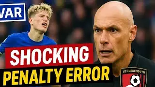 VAR Admit SHOCKING Penalty Error on Garnacho! Webb Reacts &mdash; Chelsea 0-0 Bournemouth