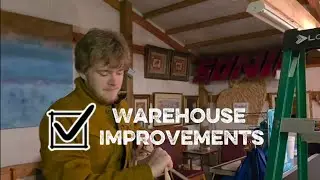 Warehouse Gets an Upgrade: New Lighting + Better Power Access