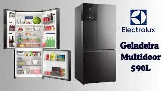 Geladeira Top da Electrolux! Multidoor 590L! Review Completo!