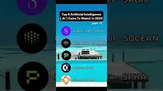 Top 5 Artificial Intelligence (AI) Coins to Watch in 2023 #shorts #artificialintelligence #crypto