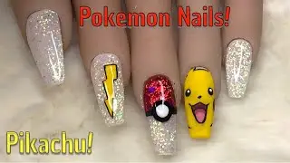 Pokemon Pikachu Nails | Nail Sugar | Nailchemy