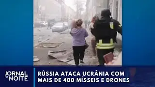 Ataques russos na Ucr&acirc;nia deixa mortos | Jornal da Noite