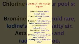Learning Periodic table made easy