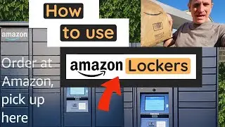 How to use Amazon Lockers. How Amazon Lockers work.