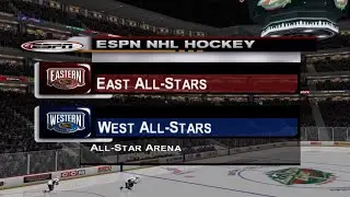ESPN NHL Hockey East vs West All Star Game