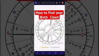 How to Calculate your Birth Chart | #astrologybasics #birthchart