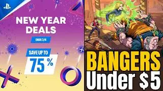 15 настоящих хитов дешевле 5 долларов! | Новогодние предложения PSN 2026