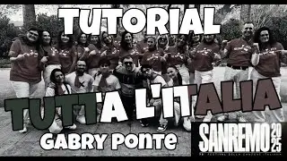 TUTORIAL//TUTTA L'ITALIA//Coreografia X-DANCE//Balli di Gruppo 2025//New//Sanremo2025