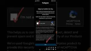 Instagram I'm a not robot opinion problem #instagram #shorts
