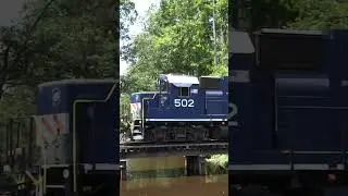 Chesapeake & Albemarle Freight Train with GP7 & Loud RS3L Horn