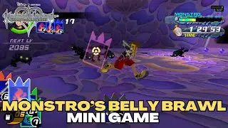 Kingdom Hearts Re:Chain of Memories &ndash; Monstro&rsquo;s Belly Brawl MiniGame (Proud Mode | Full Playthrough)