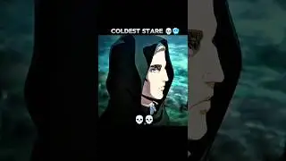 coldest stare🥶💀 #anime #attackontitan #erwin #eren