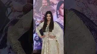 Aishwarya Rai Bachchan spotted during the promotions of her upcoming film #PS2