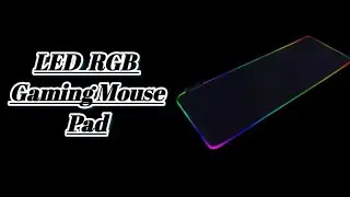 Gaming Mouse Pad with LED lights