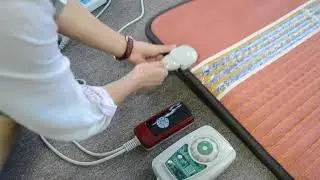 Amethyst heated therapy mattress