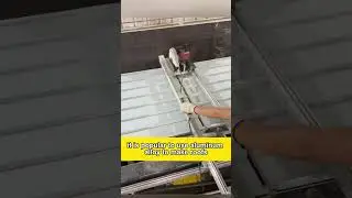 Aluminum alloy roof. #aluminum #factory #roofing #rooftop #material #buildingmaterials