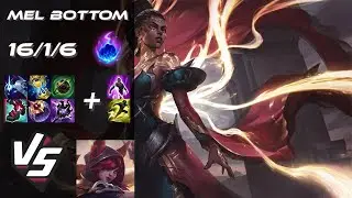 BOTTOM Mel vs Xayah - EU Challenger Patch 25.S2.5