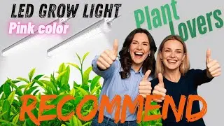 Plant Lovers Recommend - JESLED PINK LED Grow Light for Indoor Plants Greenhouse www.jesled.com