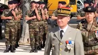 Cérémonie militaire Uzès