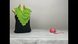 Lenço em tricô com o fio Amigurumi da Círculo