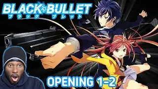 Black Bullet Opening 1-2 Reaction | Anime Op Reaction