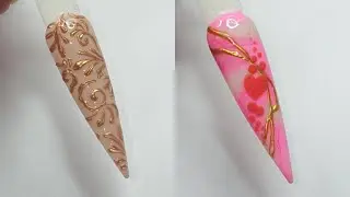 marvellous nail art design  | cute nail art design