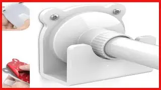 Great product -  2 Pack Shower Curtain Rod Holder, Universal Cartoon Style Acrylic 3M Adhesive Wall