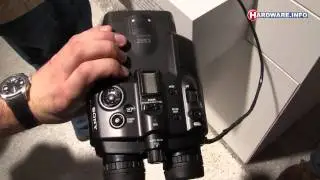 IFA 2011: Sony DEV-3 / DEV-5 3D binocular camera (raw video)