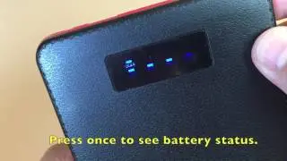 KMASHI 20000 mAh Quick Charge 2.0 Portable Charger External Battery Power Bank